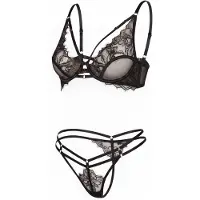 Hunkemoller Tanga 'Bea' preto