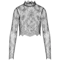 Hunkemoller Camisa 'Camille' preto