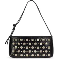 Nat&Nin Mala de ombro 'Nya Stud' preto