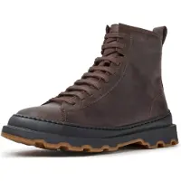 Camper Botim com fivela ' Brutus+ ' castanho escuro