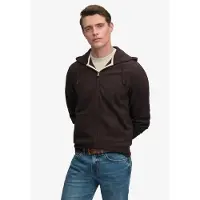 Superdry Casaco em moletão 'Essential' vermelho vinho