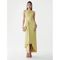 BWLDR Vestido de festa 'BELLIZE' amarelo