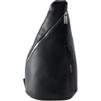 Calvin Klein Mala de ombro 'RAISED' preto