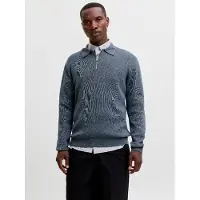 Jack & jones Suéter Com Meia-zíper Milano Stitch