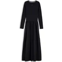 Tommy Hilfiger Vestido Midi De Manga Comprida Dw0dw23326