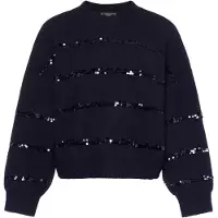 Faina Pullover 'Festive' preto