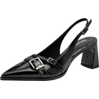 Tamaris Sapatos abertos atrás preto