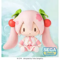 SEGA Figura Character Vocal Series 01 Hatsune Miku Sakura Miku Fuwa Petit Chibi 8 Cm