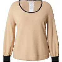 Marina Rinaldi Pullover 'FRESIA' bege / preto