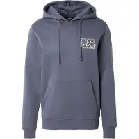 Billabong Sweatshirt 'Foundation' azul fumado / azul claro / mostarda / branco