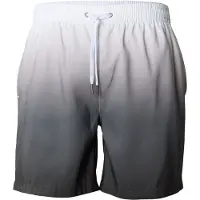 Urban Classics Calções de banho cinzento / branco