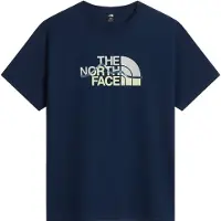 The North Face Camisa 'Mountain Line' navy / amarelo claro