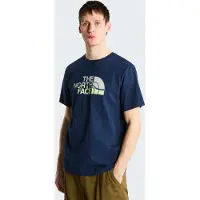 The North Face Camisa 'Mountain Line' navy / amarelo claro