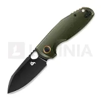 Black Fox Navalha Puffy - Blackwash - G10, verde oliva