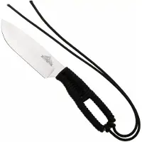 Ontario Hunt Plus 9715BLK Drop Point Satin 420HC, Black Paracord, faca fixa