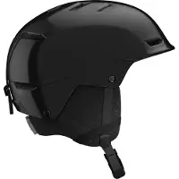 Salomon - Capacetes ski Criança - Husk Kids Black para criança - Tamanho criança S - Preto