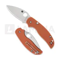 Spyderco Navalha Sage 6 Burnt Orange G10 CPM REX 121