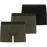 HUGO underwear Boxers cáqui / preto