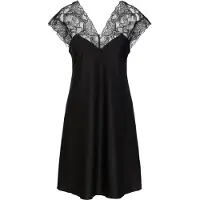 Lingadore Camisa de noite preto