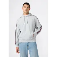 Champion Sweatshirt navy / cinzento claro / vermelho / branco