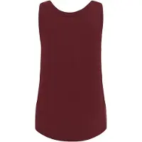 Culture Top 'CUPoppy' vermelho escuro