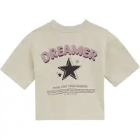 We fashion Sweatshirt bege / malva / preto