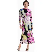 Desigual Vestido mistura de cores