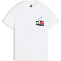Tommy Hilfiger Camisa maçã / vermelho cereja / preto / branco