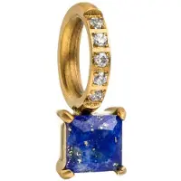 Purelei Atrelado azul / ouro