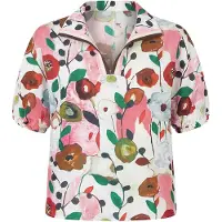 Usha Blusa mistura de cores