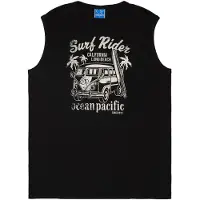 Ocean pacific Camisa 'Shorey' preto / branco