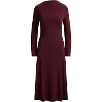 Ralph Lauren Vestido borgonha