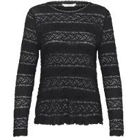 Cream Camisa 'Rosel' preto