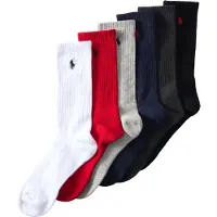 Ralph Lauren Meias azul noturno / antracite / acinzentado / vermelho / preto / branco