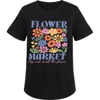Usha Camisa mistura de cores / preto