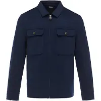 Dreimaster Klassik Casaco meia-estação 'Classic' navy