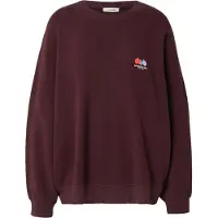 American vintage Sweatshirt 'ATUBAY' carmesim