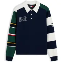 Tommy Hilfiger Pullover marinho / caril / abe / branco