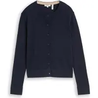 Tom Tailor Casaco de malha azul escuro