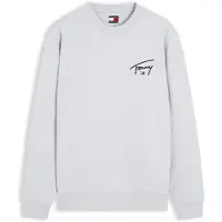 Tommy Hilfiger Sweatshirt 'ENTRY' cinzento claro / preto