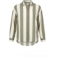 Usha Blusa bege / verde
