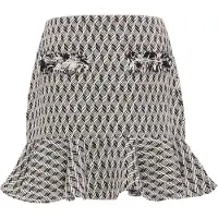 Faina Saia 'Festive' preto / branco