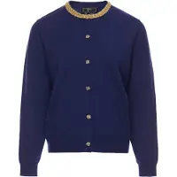 Faina Casaco de malha navy