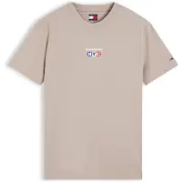 Tommy Hilfiger Camisa 'NYC' azul / taupe / vermelho / branco