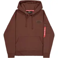 Alpha industries Sweatshirt castanho / amarelo