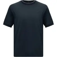BOSS Camisa 'H-Tessler 195' marinho / branco