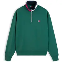 Tommy Hilfiger Moletom Com Meia-zíper Dm0dm23605 Relaxed Fit