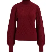 We fashion Pullover carmesim