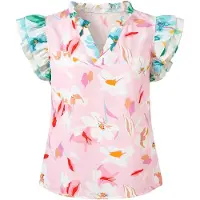 Faina Blusa mistura de cores