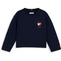 Tommy Hilfiger Camisola navy / vermelho / branco